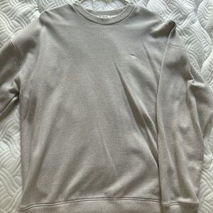 Abercrombie & Fitch Gray Crewneck Sweater Soft Cotton Blend